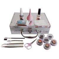 17PCS False Eyelash Extension Grafting Makeup Kit Suit within VCD Teaching Instruction