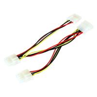 17.5cm 4-Pin Molex To Floppy Power Cable