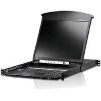 17 Inch 8-port Cat5 Over Ip Dual Rail Lcd Kvm Switch Lcd Console