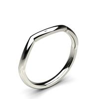 1.70mm Slight Comfort Fit Plain Shaped Wedding Band