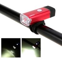 180 Lumens 4 Modes Rechargeable USB Bicycle Front Light