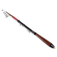 1.8M 5.91FT Telescopic Fishing Rod Travel Spinning Lure Rod Raft Pole Carbon Fiber