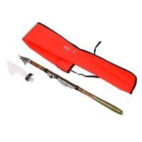 1.8M 2.1M 2.4M 2.7M 3.0M 3.6M Portable Rock Fishing Pole Telescopic Carbon Fishing Rod