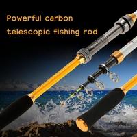 1.8M / 2.1M / 2.4M / 2.7M / 3.0M / 3.6M Superhard Ultralight Carbon Telescopic Fishing Rods Casting Fishing Rod Powerful & Highly sensitive