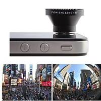 180 Degree Fish Eye Lens for Samsung S3/S4/S5/N7000/N7100/N9000 Mobile Phones/Cellphones