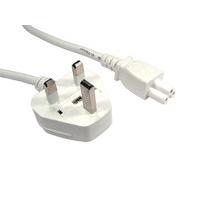 18m uk clover leaf cable iec 5 white