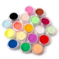 18 Color Nail Art Sculpture Carving Acrylic Powder 110g