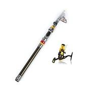 1.8m Sea Fishing Rod With 5.2:1 CS3000 Spinning Reel Rod Reel Combo