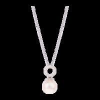 18ct White Gold Akoya Pearl Pendant