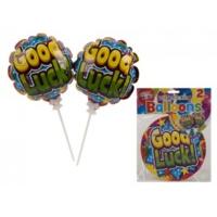 18cm Pack Of 2 Good Luck Self Inflating Balloons