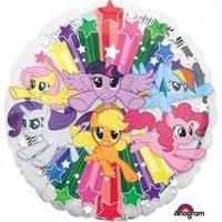 18 my little pony gang foil balloon