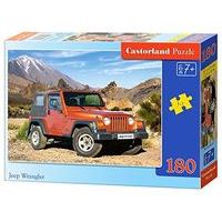 180 Peice Castorland Classic Jigsaw Jeep Wrangler