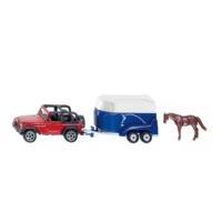 1:87 Jeep With Horse Trailer