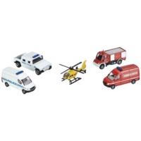 1:87 Siku Gift Set Including 5 Rescue Vehicles