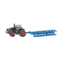 1:87 Siku Fendt Tractor With Plough