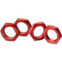 1:8 Wheel nuts (self locking) Absima Red 4 pc(s)