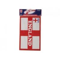 18 x 11 Vacuum Formed Plastic England Flag W/ Magnetic Edge