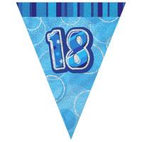 18th Birthday Party Pennant Bunting