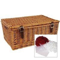 18" Traditional Lidded Hamper with Packaging