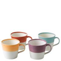 1815 bright colours mugs set of 4