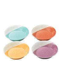 1815 bright colours pasta bowls 22cm set of 4