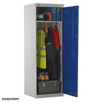 1800 H x 450 W x 600 D 2 Compartment Police Locker