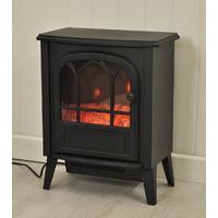 1800 Watt Cast Iron Effect Electric Stove Heater by Kingfisher