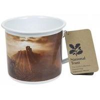 18oz natural trust corfe collection enamel mug