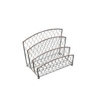 18 x 9.5 x 13cm Wire Letter Rack