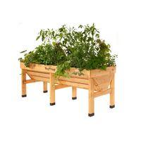 1.8m Medium Wooden Patio Planter | VegTrug