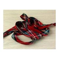 18mm Tartan Plaid Check Double F...