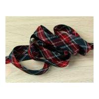 18mm Tartan Plaid Check Double F...