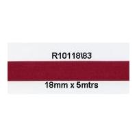 18mm Bowtique Double Face Satin Ribbon Wine