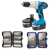 18v C/drill/drill Set/s/d Set