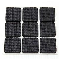 18 PCS Viscous Square Tables and Chairs Leg Anti-skid Protective Pad (Random Color)