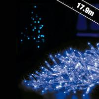 180 reflector multi function led string lights blue