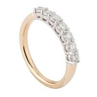 18ct gold 0.75 carat diamond eternity ring