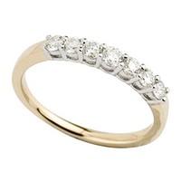 18ct gold 0.50 carat diamond eternity ring