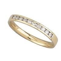 18ct gold 0.15 carat diamond ring