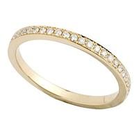 18ct gold 0.27 carat diamond full eternity ring