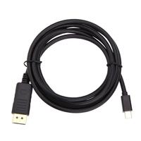 1.8m / 6 Ft Thunderbolt Mini DisplayPort DP to DisplayPort DP Converter Cable Male to Male for MacBook Air Dell Monitor