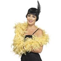 180cm Gold Feather Boa