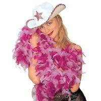180cm Lilac & Purple Ladies Feather Boa