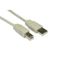 18m transparent usb cable a to b