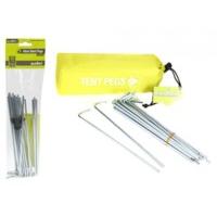 18cm Pack Of Tent Pegs In Carry Bag