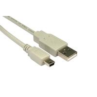 1.8m USB 2.0 A-Male to Mini B Cable