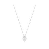 18ct White Gold 0.33ct Diamond Marquise Pendant