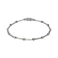 18ct White Gold 0.61 Carat Diamond Tennis Bracelet