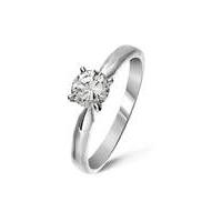 18ct White Gold 0.5Ct Diamond Ring