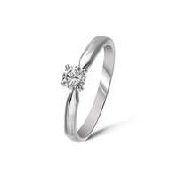 18ct White Gold 0.25Ct Diamond Ring